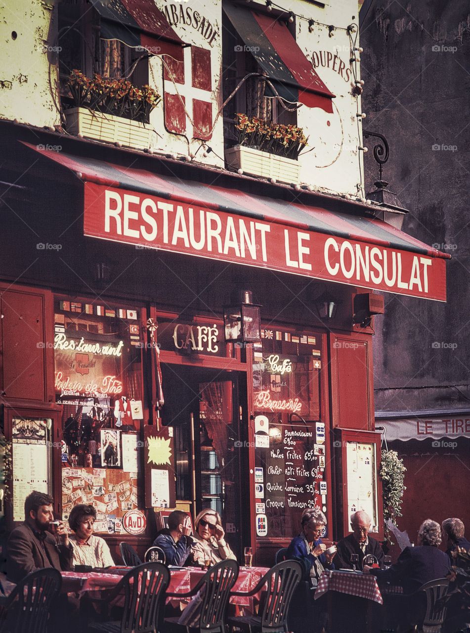 France . Paris Montmartre 