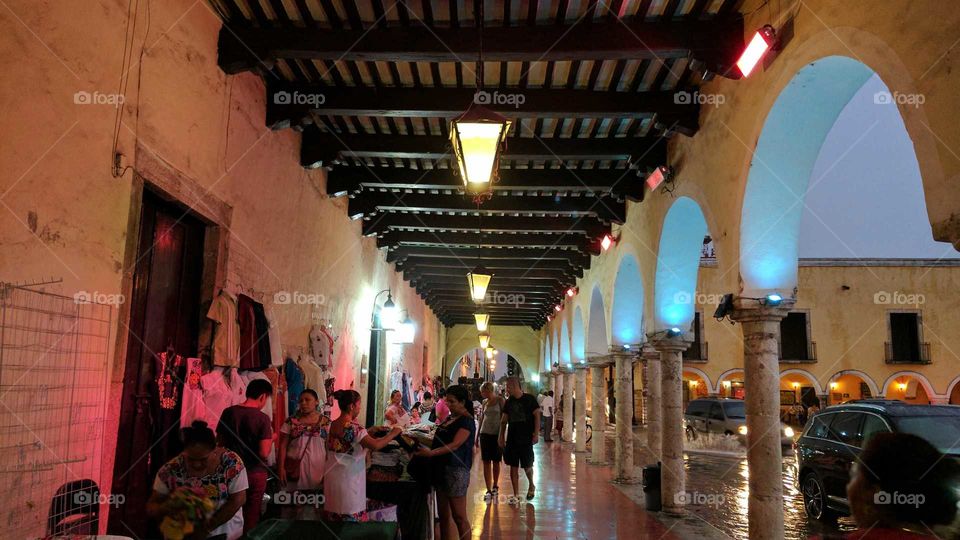 Local shopping in Valladolid, Mexico