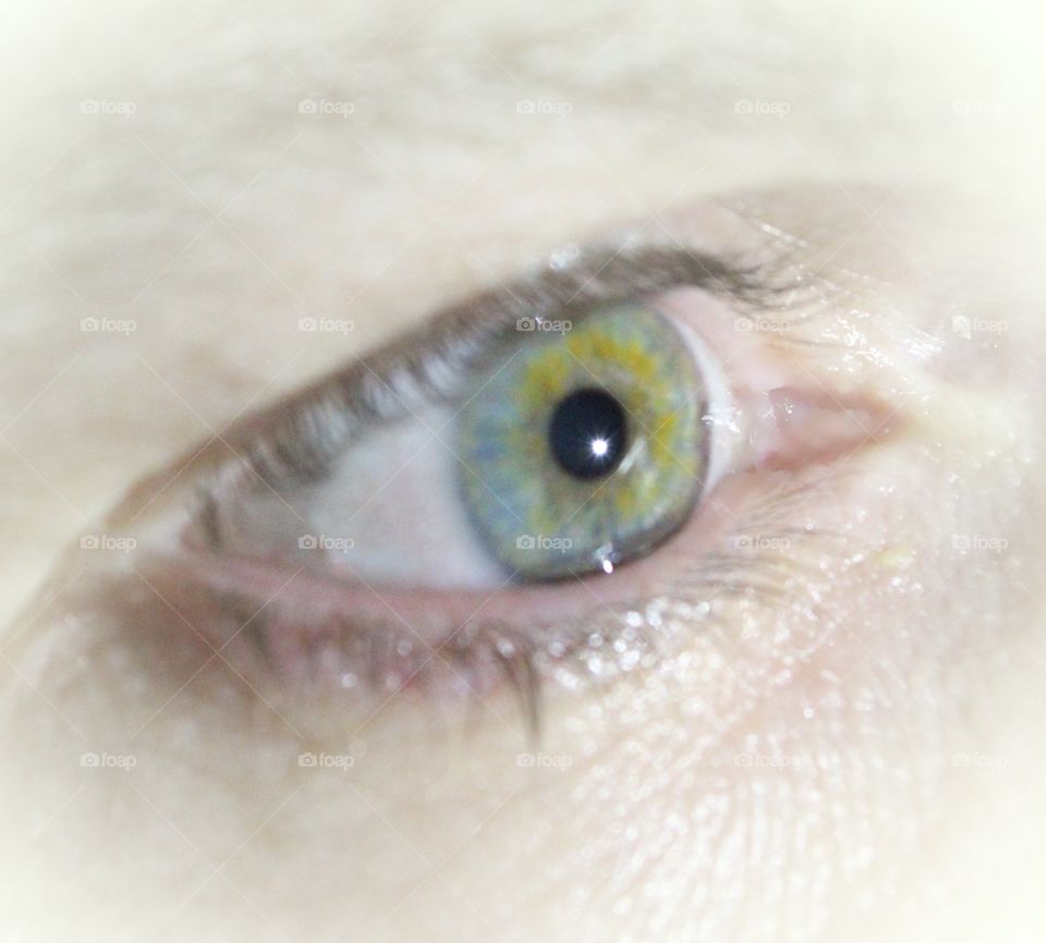 Green eye