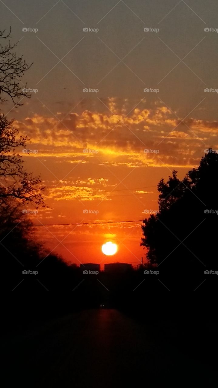 Beautiful Oklahoma Sunset