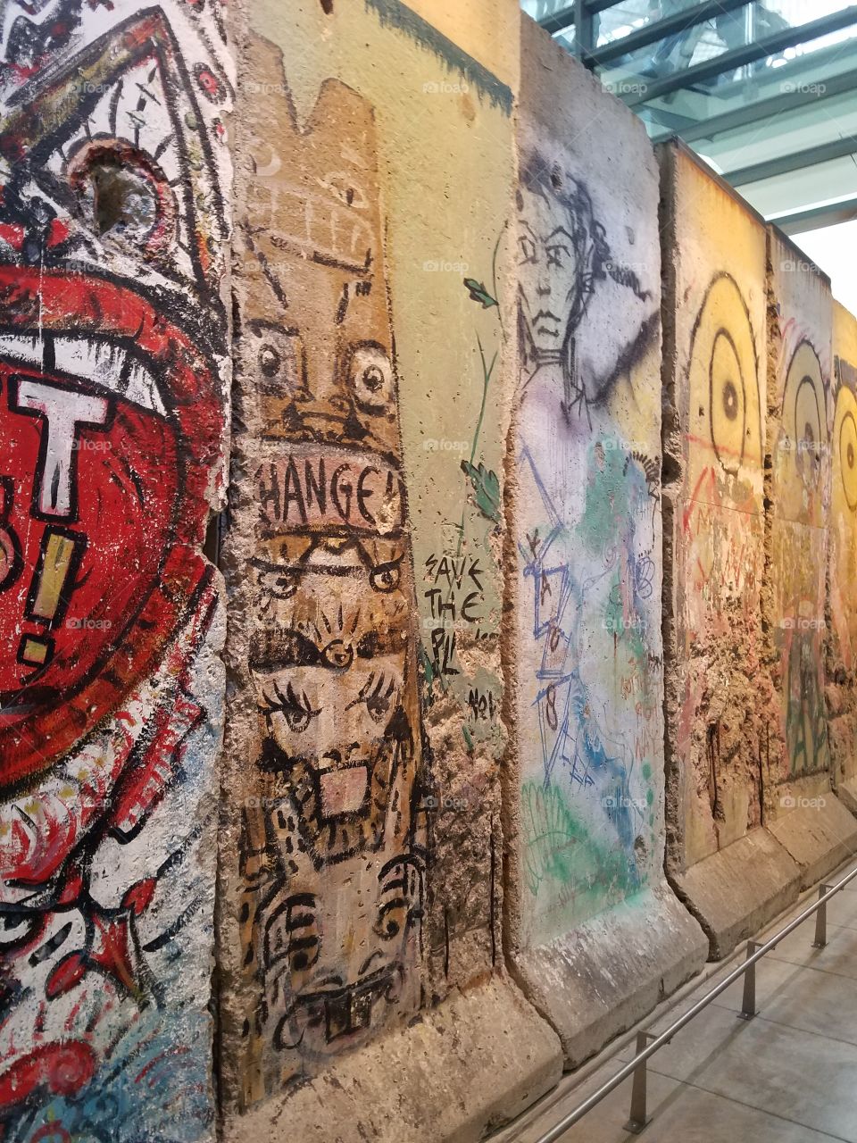 Berlin Wall in the Newseum