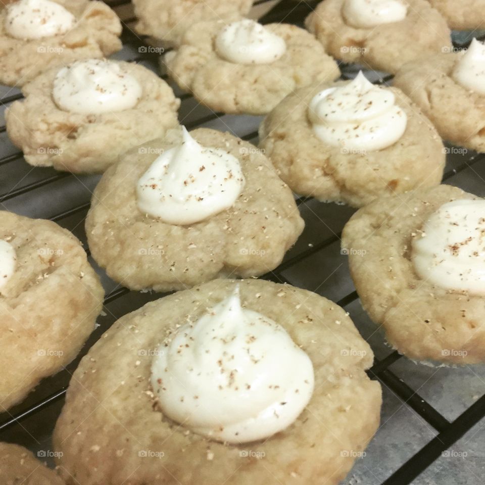 Eggnog Thumbprints 
