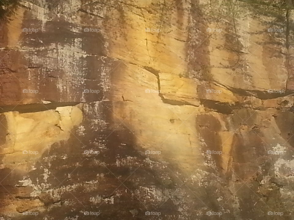 Cliff Rock Wall