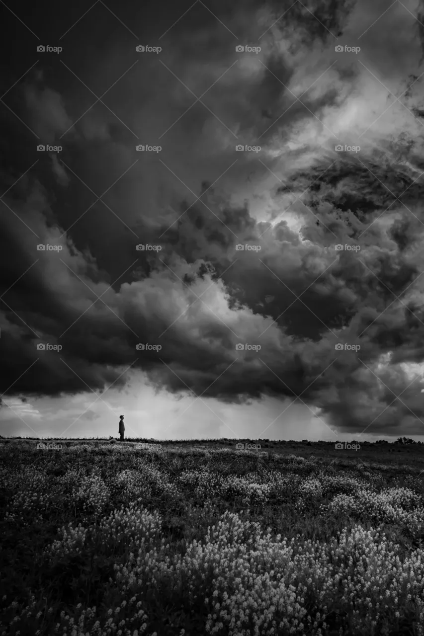 Black & White sky