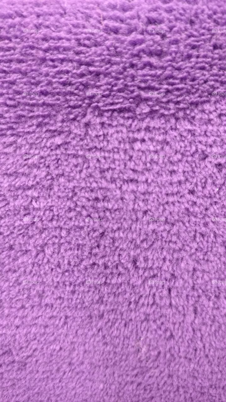 Soft purple blanket