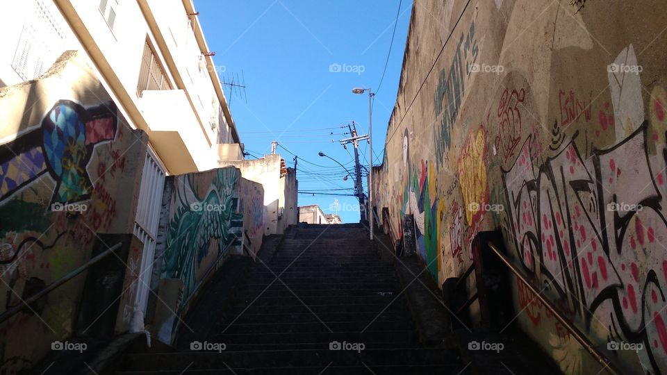 Escadaria de Santa Teresa RJ Brasil