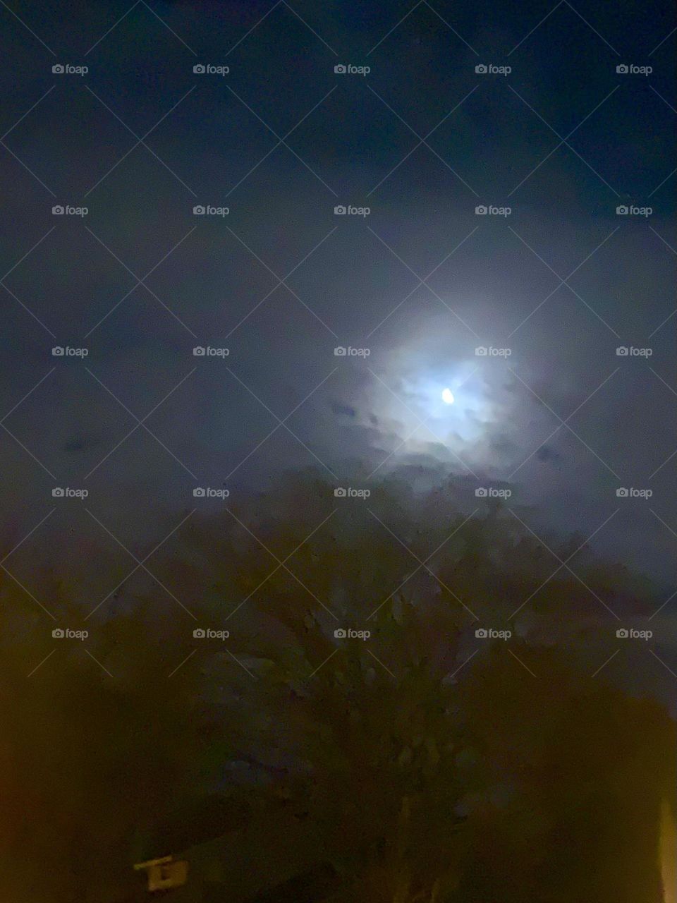 Impressionist moon