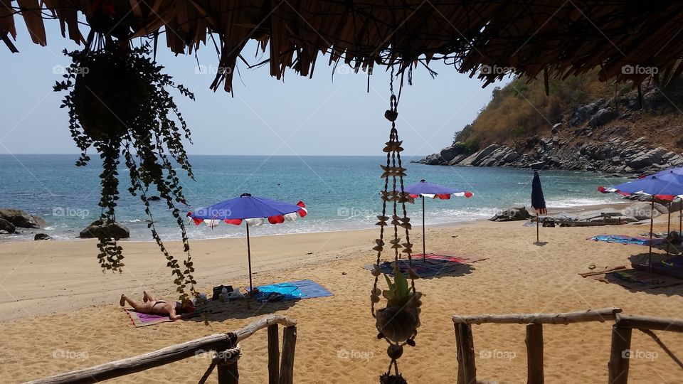 Beach bar in Phuket Thailand