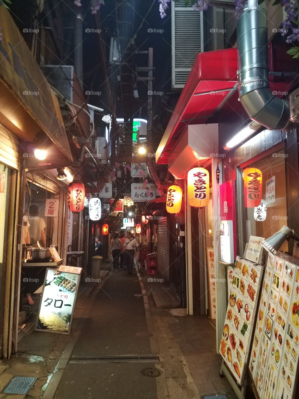 Back alley in Shinjuku