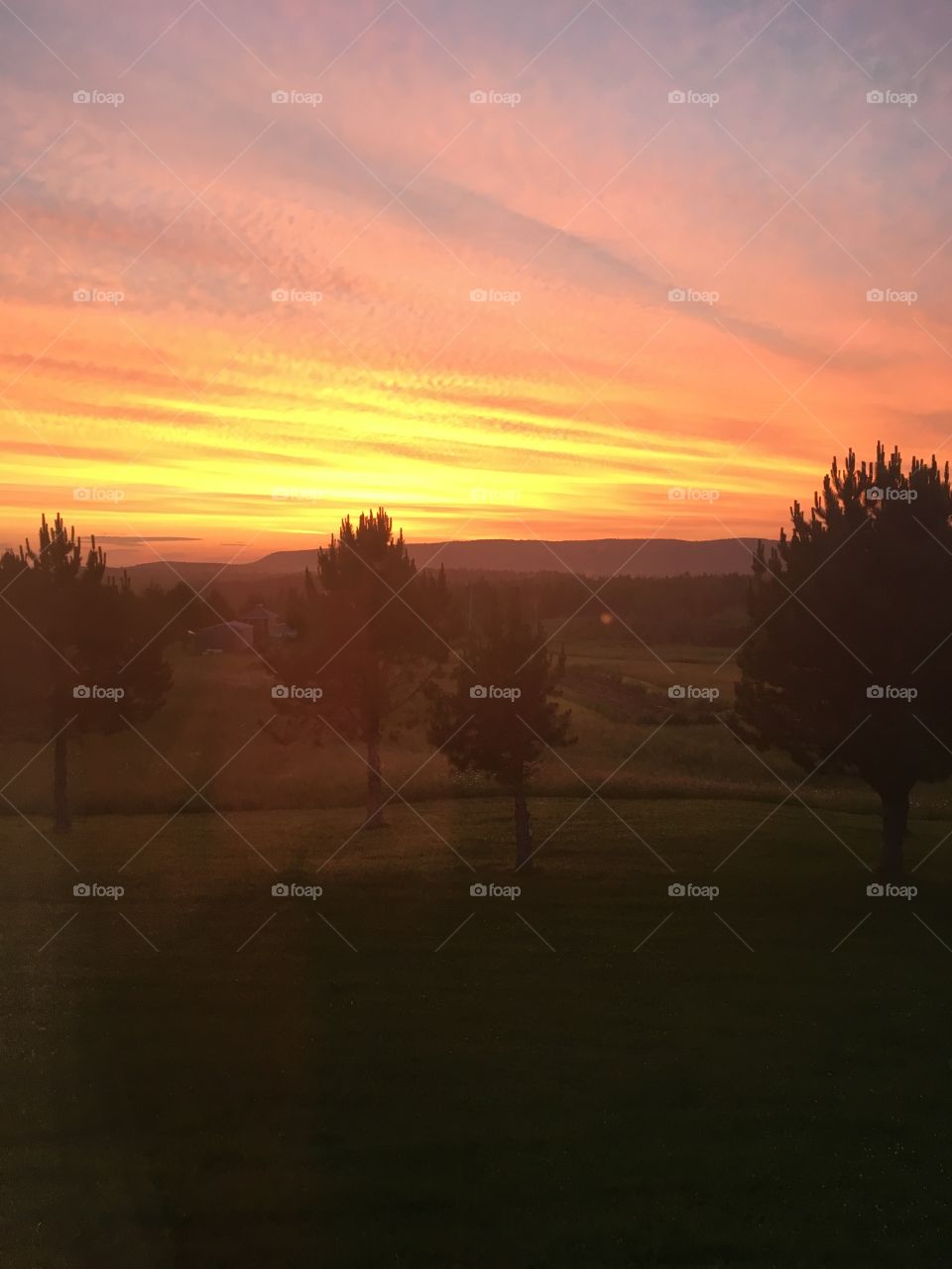 Country sunrise 