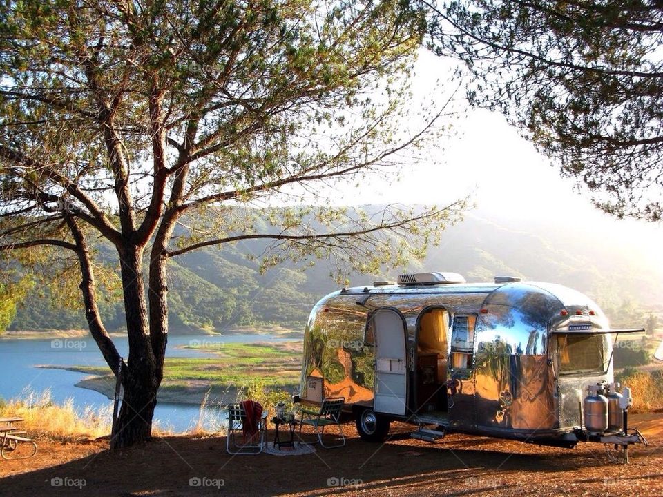 Vintage Airstream Trailer