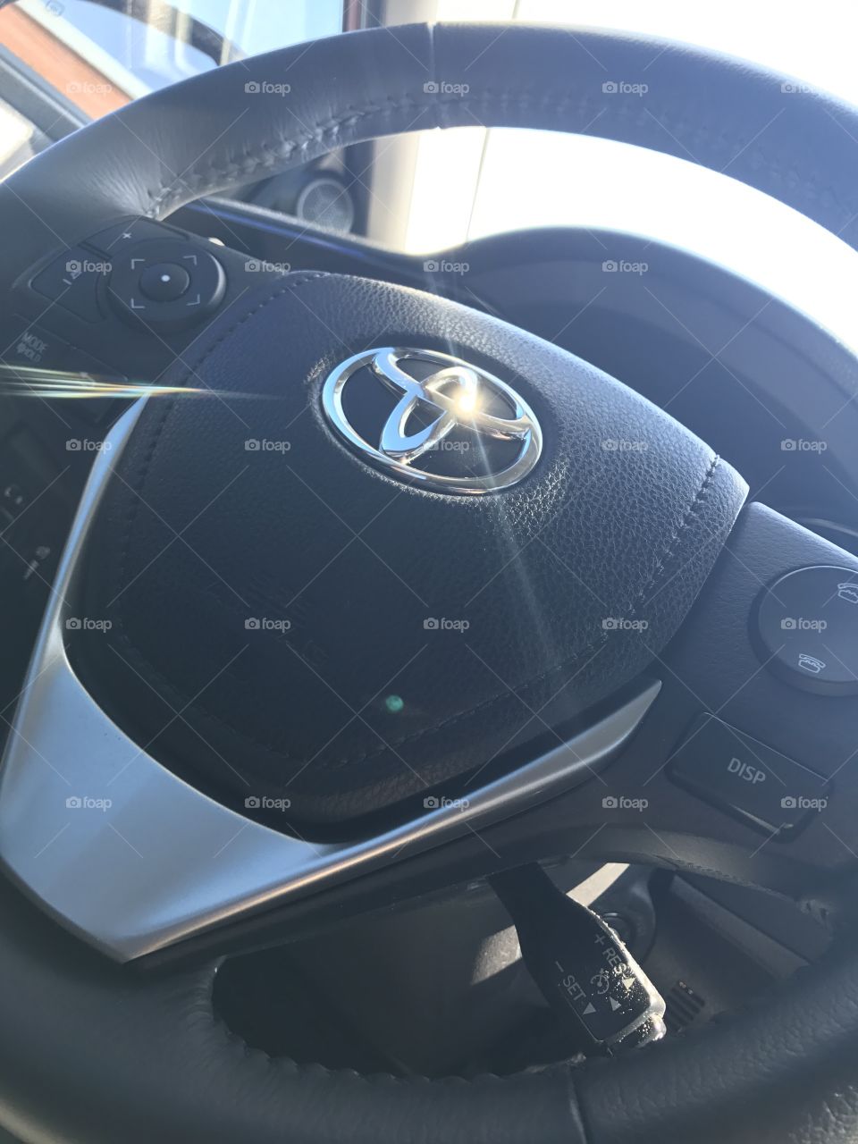 Toyota steering wheel 