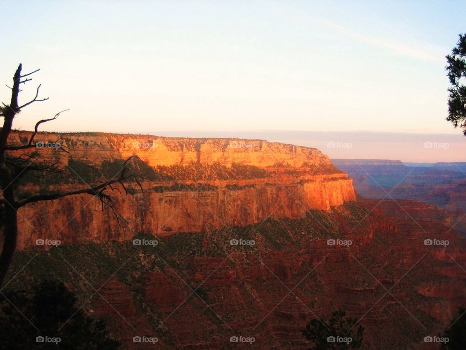 View of grand canyon