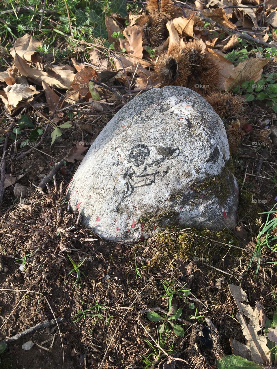 Drawing on stone - 3