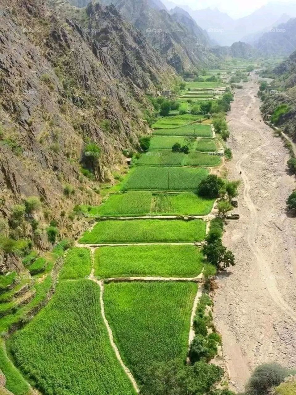High mountain heights, valleys, Yemeni coasts, stunning natural views and green trees