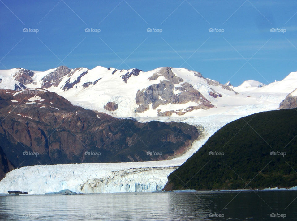 snow ice cool mountains by litlit