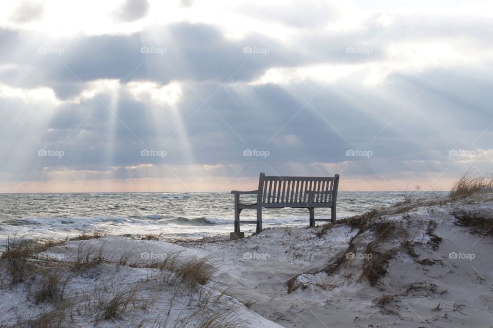 Winter at the beach