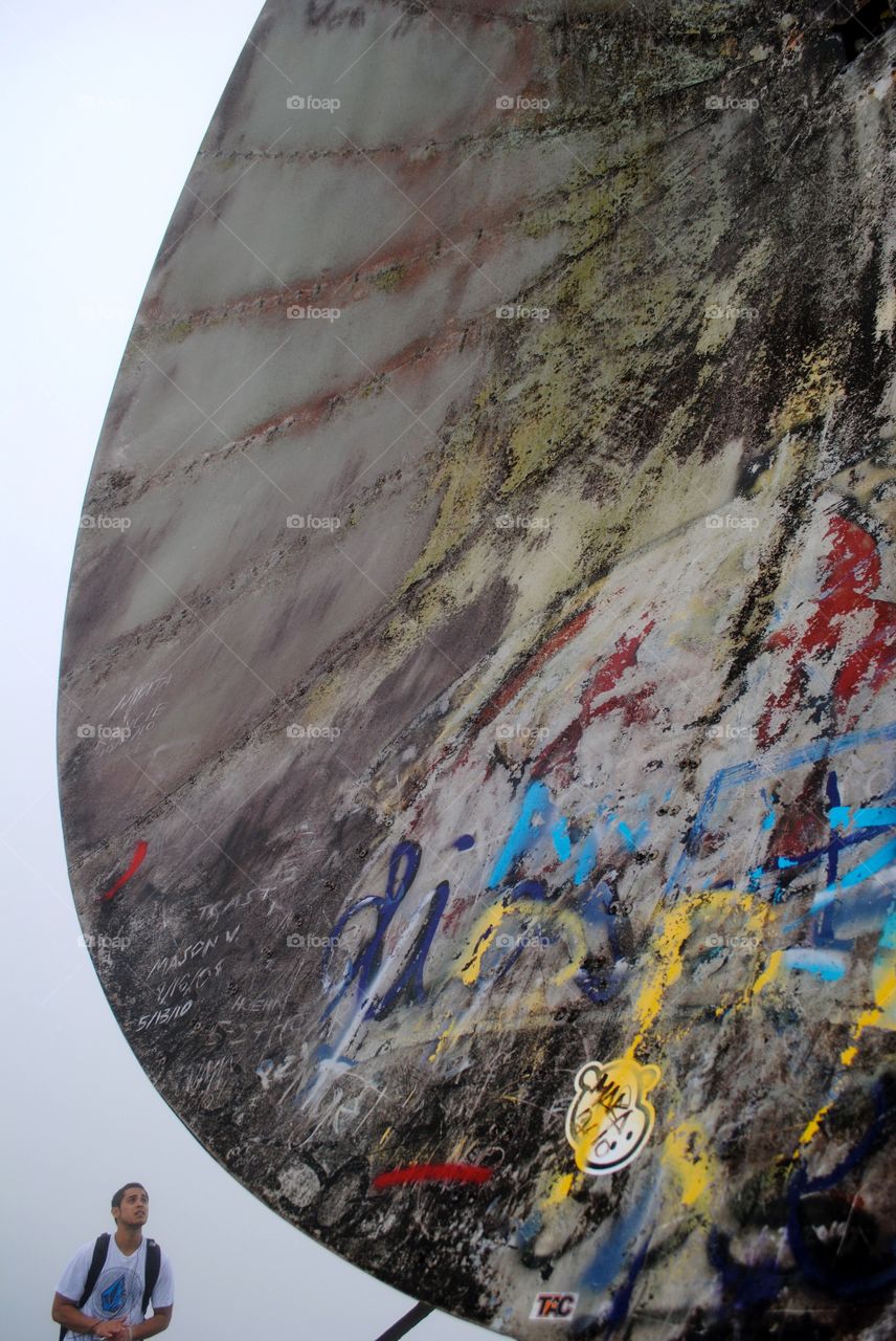 Satellite at the top of Stairway to Heaven