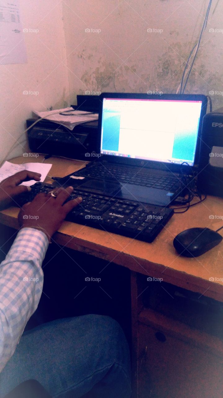 UP India Chakia Chandauli Computer Set