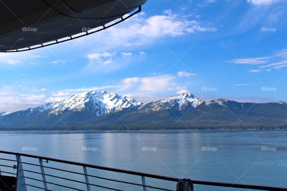Cruise Ship in alaska