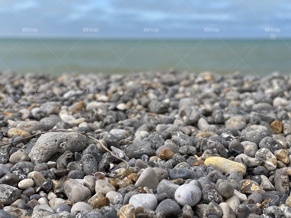 Alabasterküste Normandie Frankreich Strand