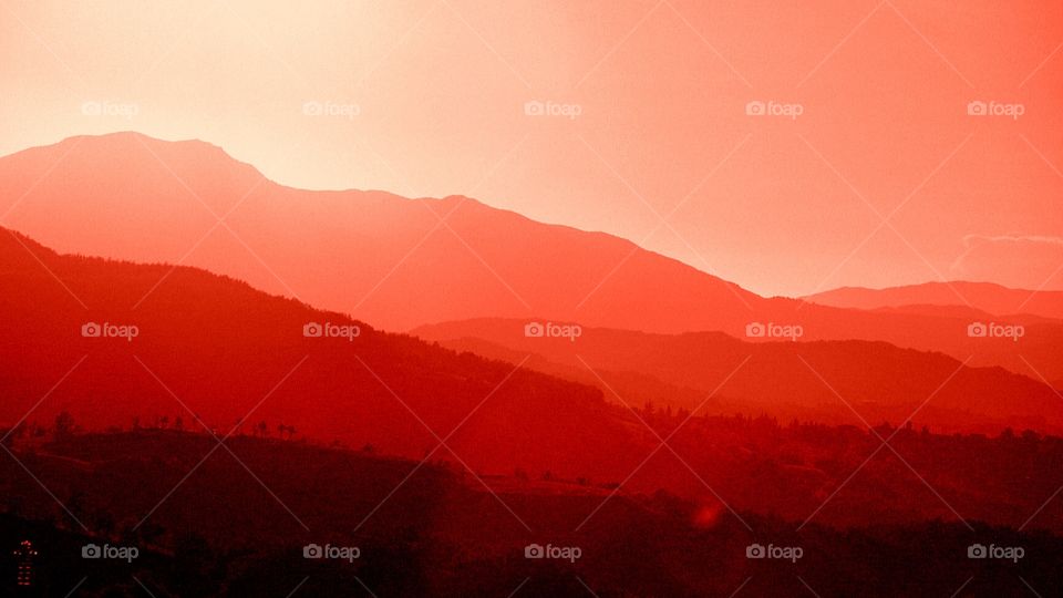 Red Mountains. Red Mountains