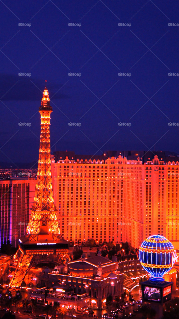 light night vegas las by angeljack