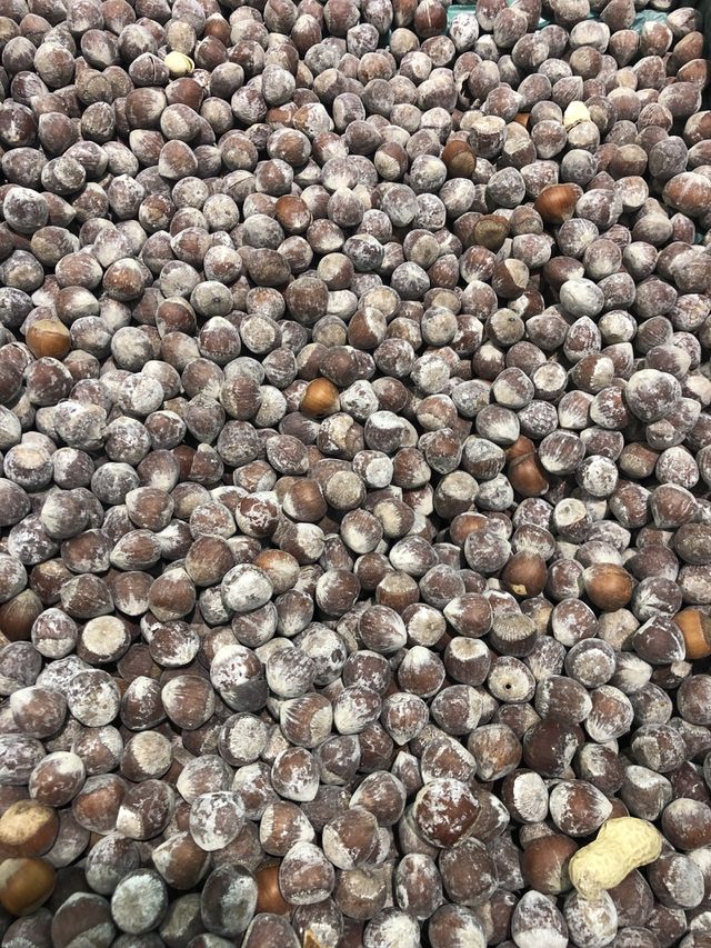 With dry fruits 
