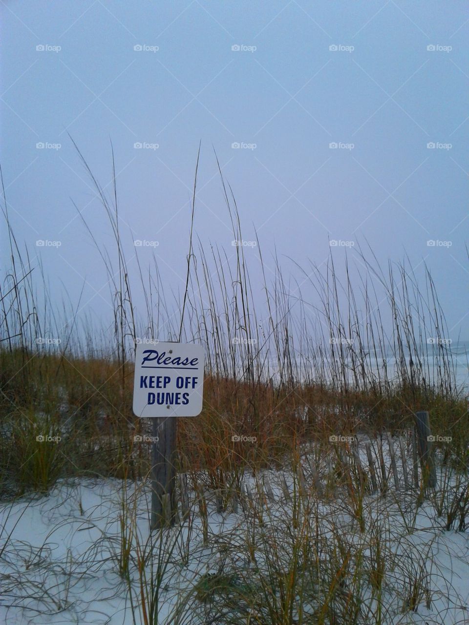 Please Keep Off Dunes
