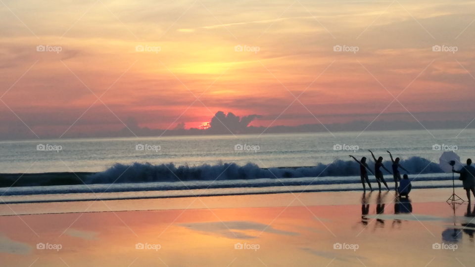 Peaking through the clouds