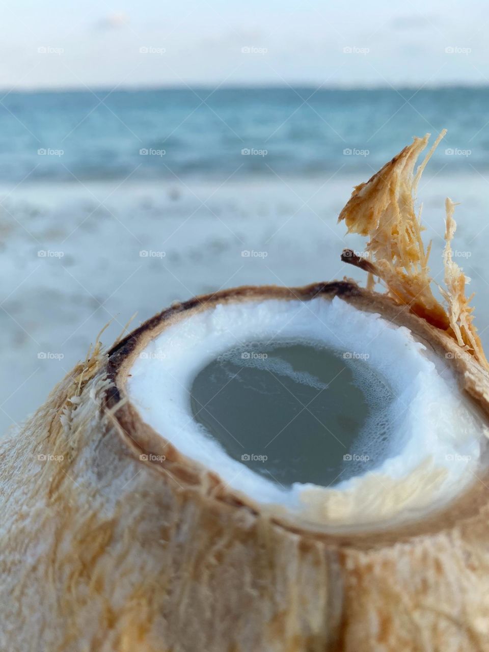Fresh coconut water 