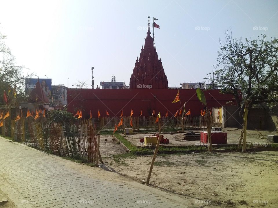 Temple place of pilgrimage, sacred place, tomb of a saint, urn sanctuary