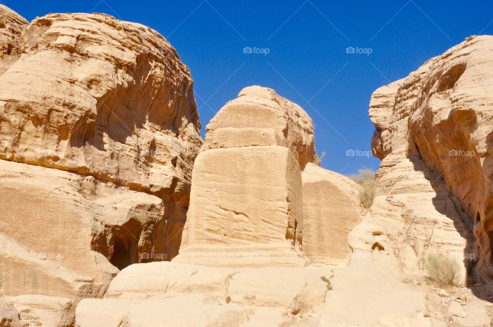 Jordan mountains . Photo taken in Petra, Jordan 