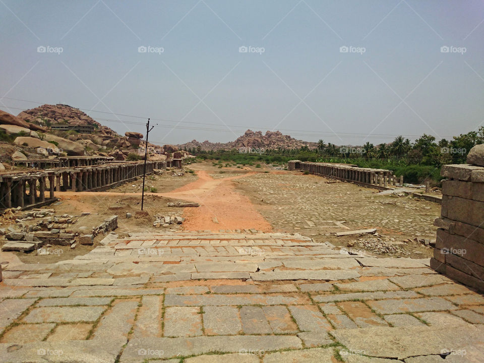 Courtesan Street - Soolai Bazar, Hampi