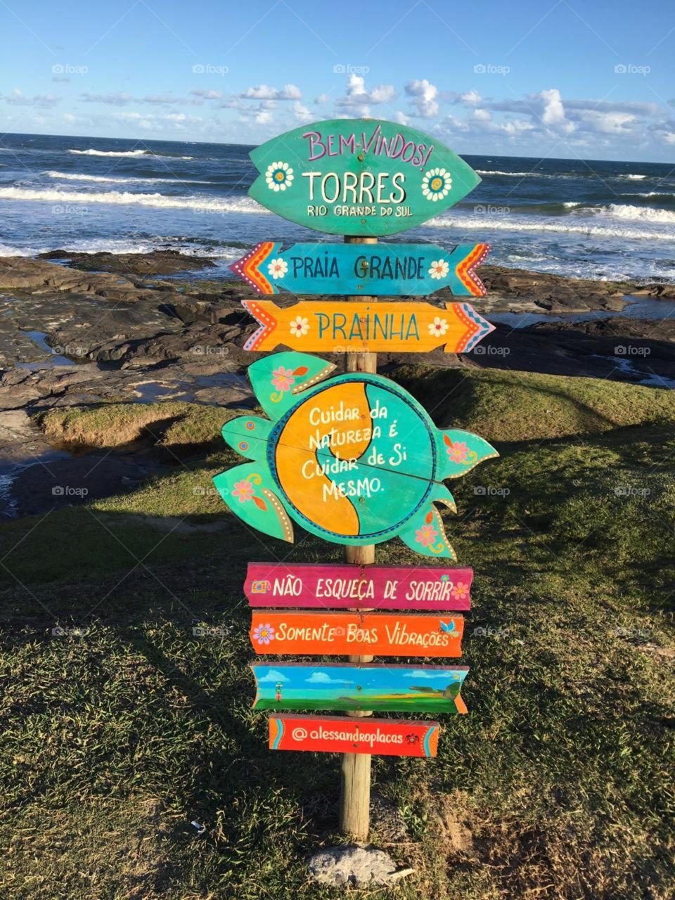 Torres praia maravilhosa 