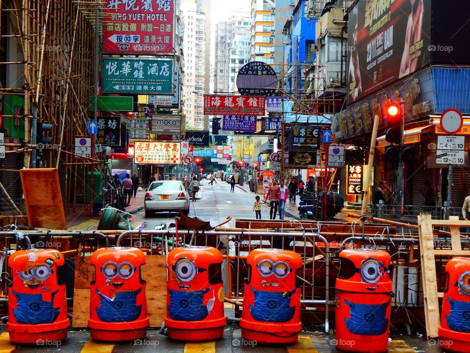 Minions in Hong Kong