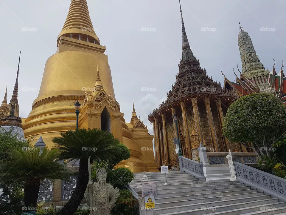 View of Wat Phra Kaew - Thailand