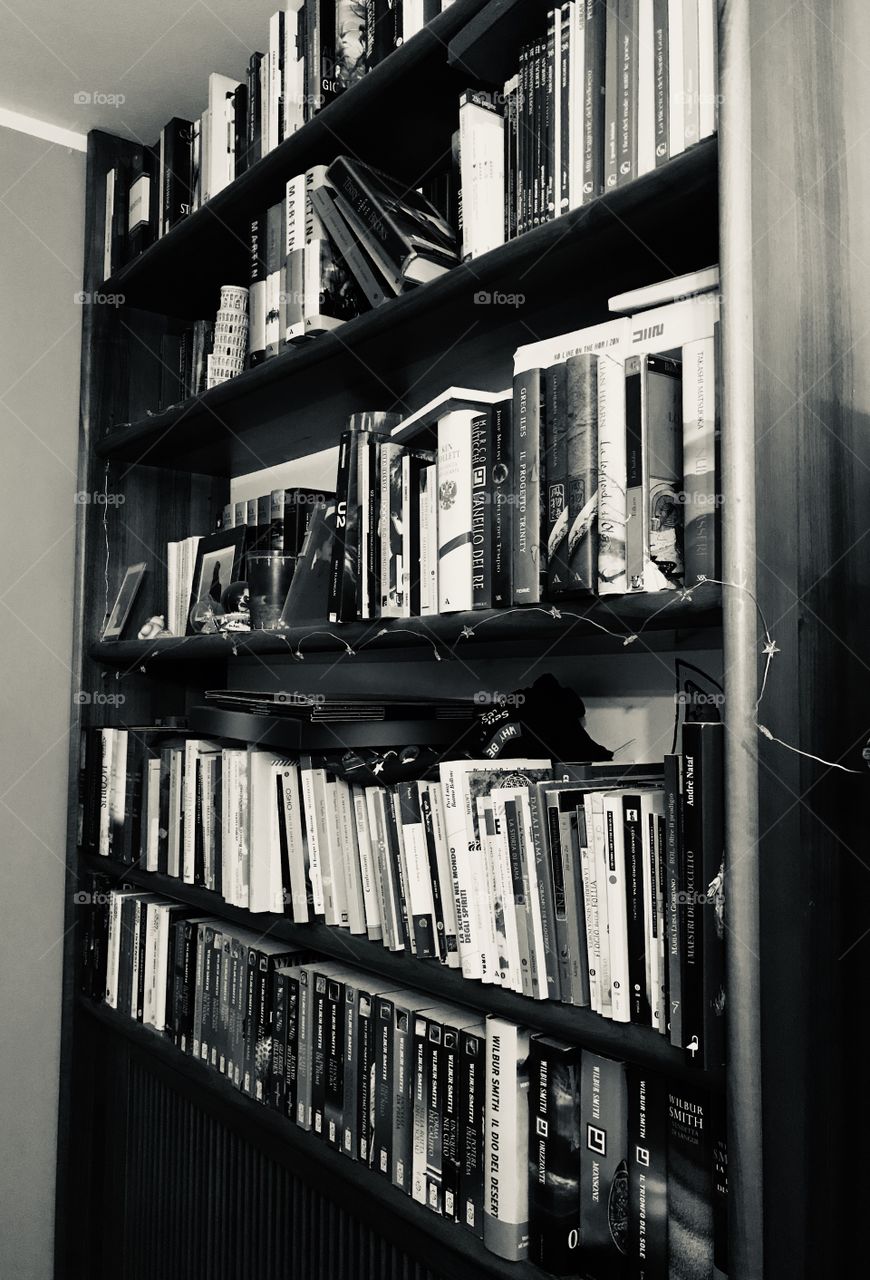 My super cosy library