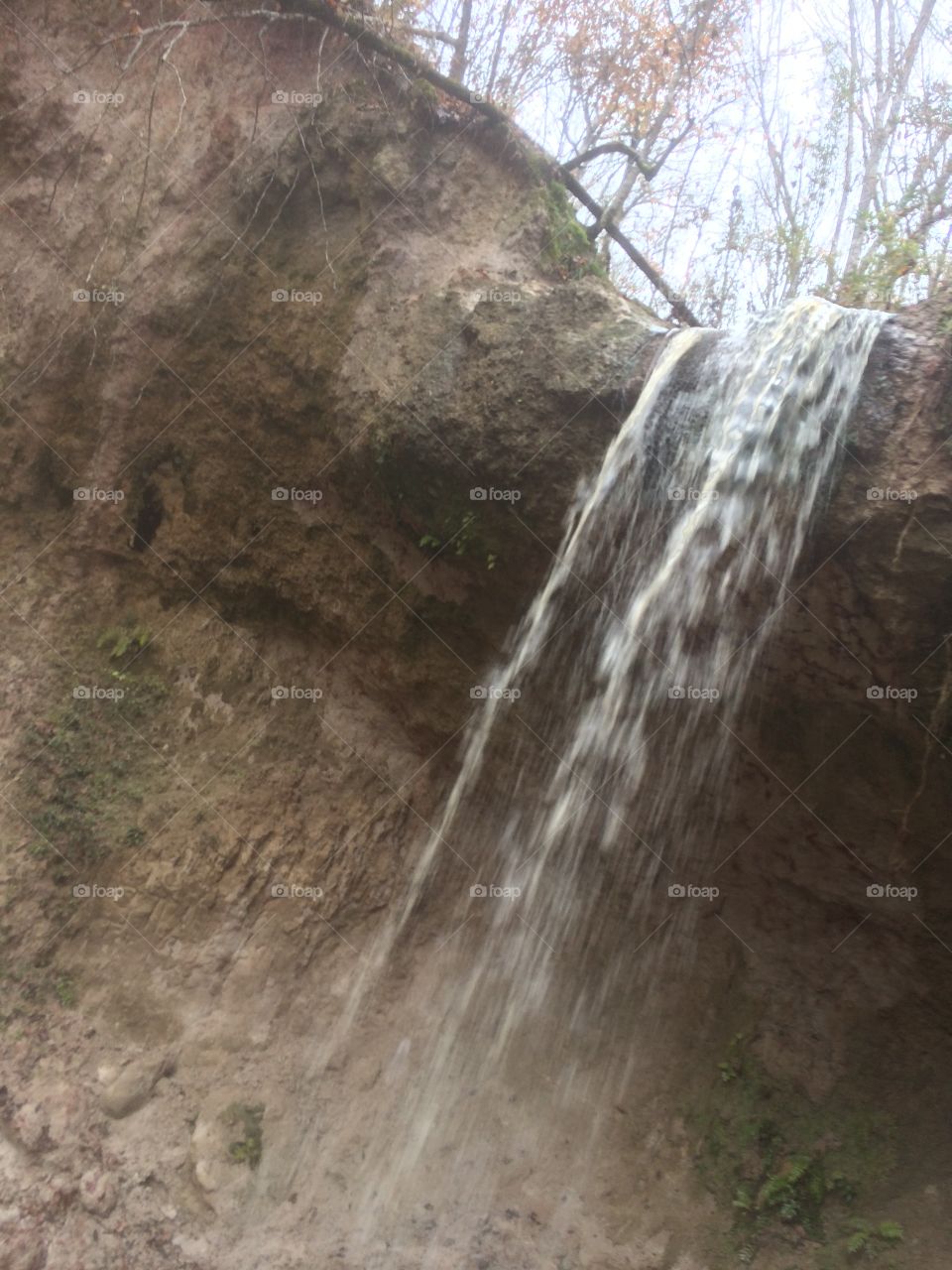 A waterfall in Mississippi