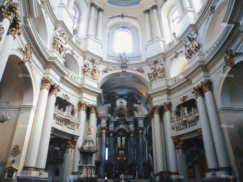 Dominican cathedral and monastery - a cult building in Lviv, one of the most significant monuments of baroque architecture in the city