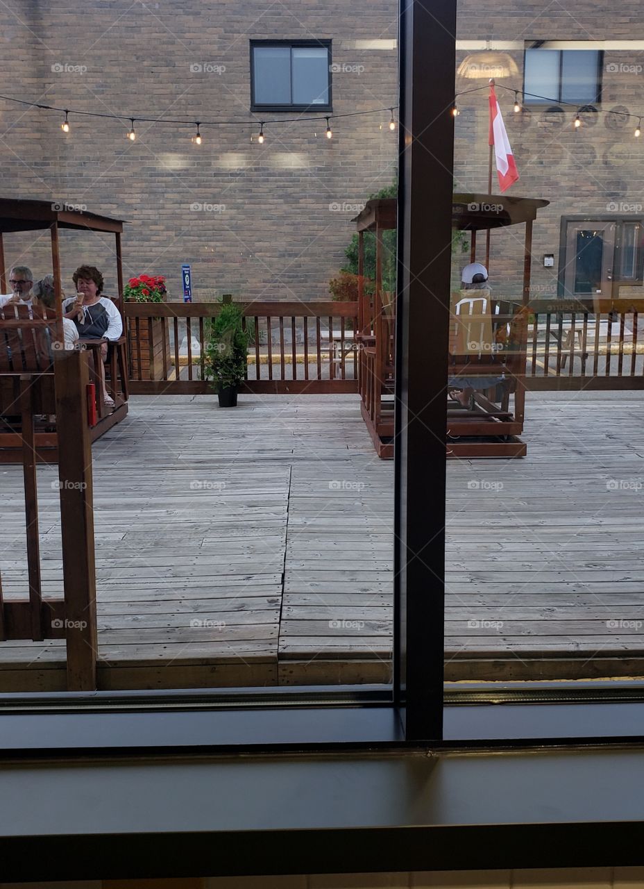 Windos ice cream shop,