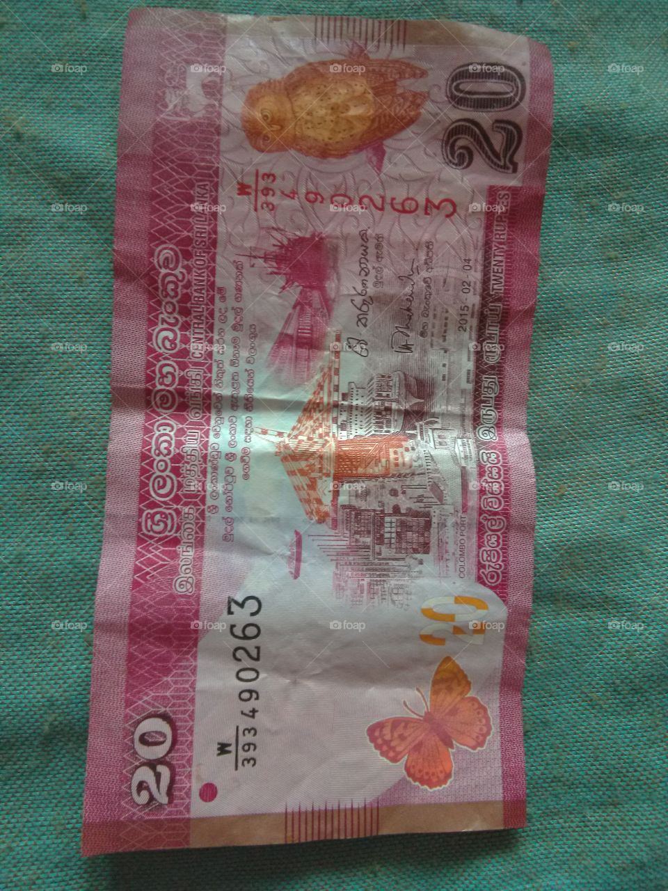 twenty rupees