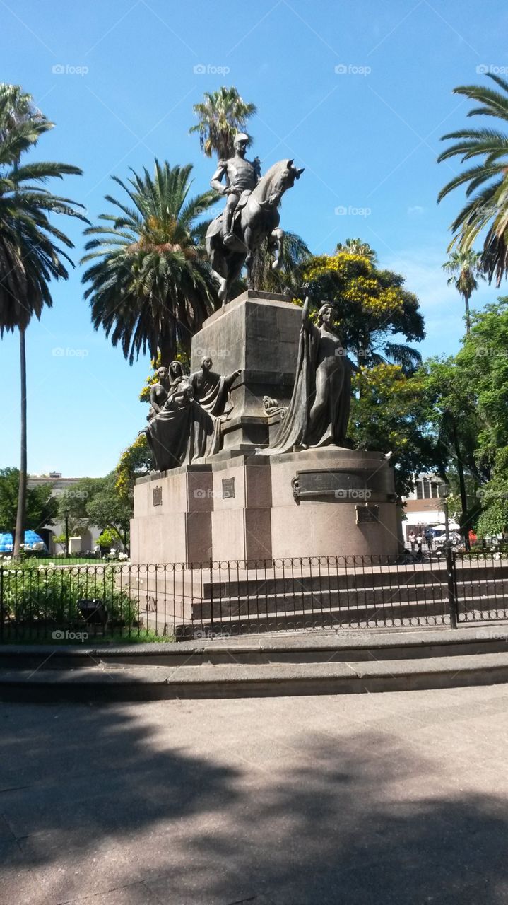 Praça 9 de julho, Salta - Argentina