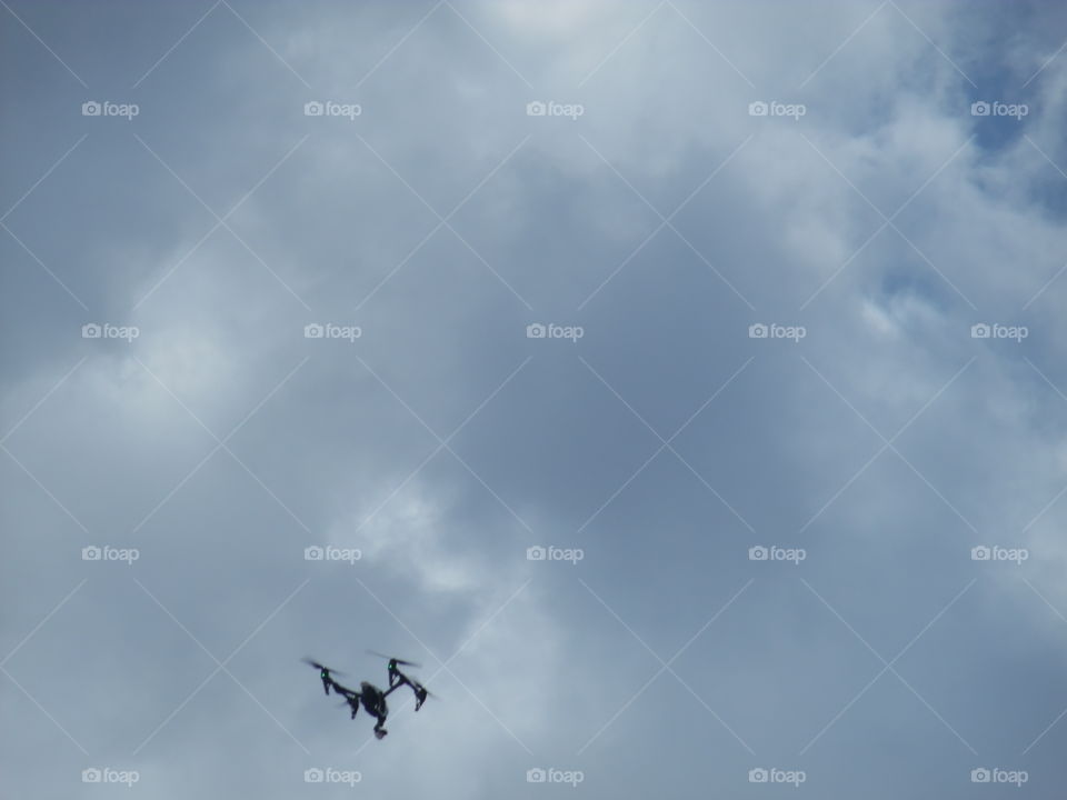 drone invasion. this drone was flying above my head
