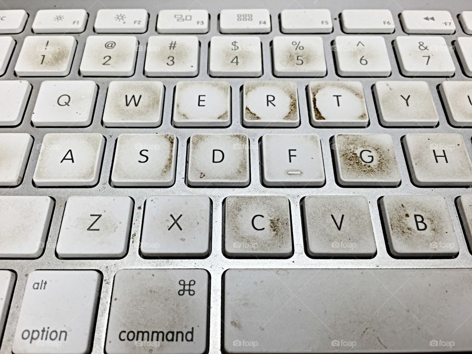 Dirty Qwerty Keyboard