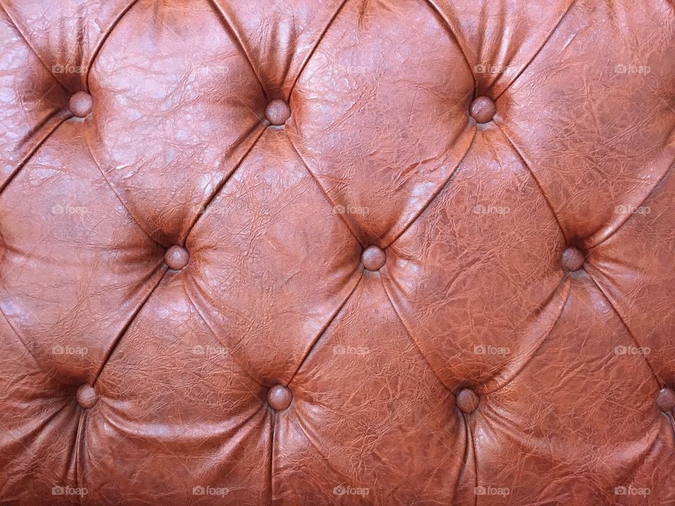Abstract leather texture. Furniture in coffee shop