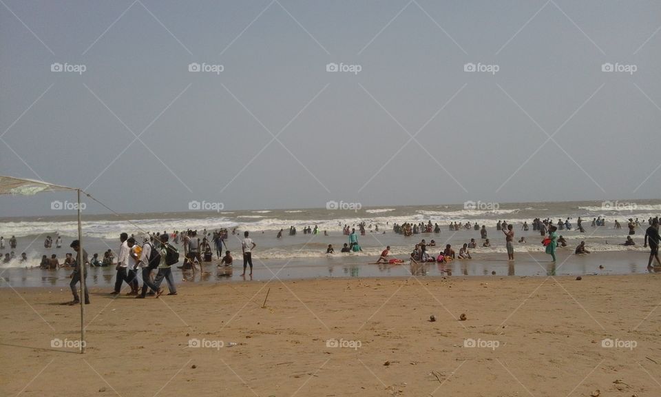 Beach, Seashore, Sand, Sea, Water