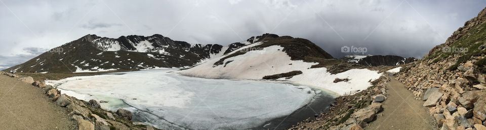 Summit Lake, Mount Evans, Colorado