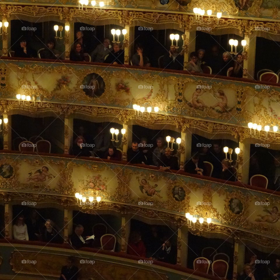 in the Fenice in Venice