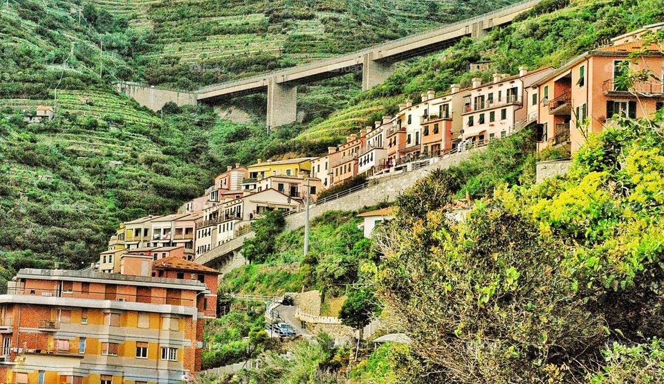 Cinque Terre dwellings 